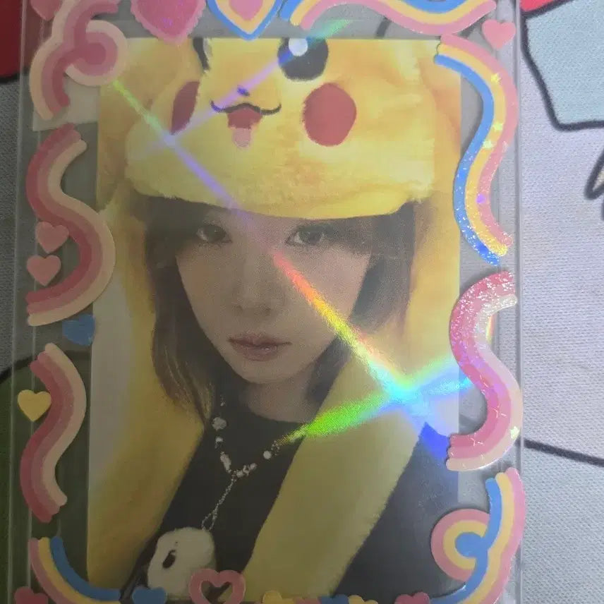 [BUNJANG] aespa Winter Photocard Pikachu Hat Ver. / 에스파 윈터 포카 양도
