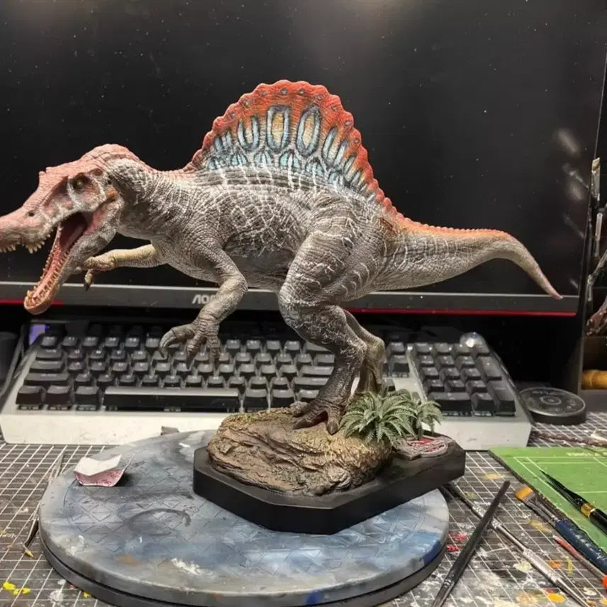 [BUNJANG] Man Long Dang Spinosaurus Jurassic Park 3 Repainted Figure / 만롱당 스피노사우루스 쥬라기공원3 리페인트작 작가도색작