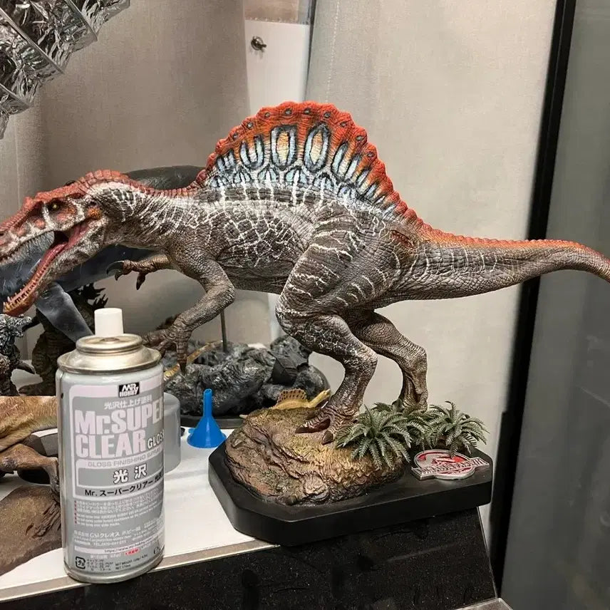 [BUNJANG] Man Long Dang Spinosaurus Jurassic Park 3 Repainted Figure / 만롱당 스피노사우루스 쥬라기공원3 리페인트작 작가도색작