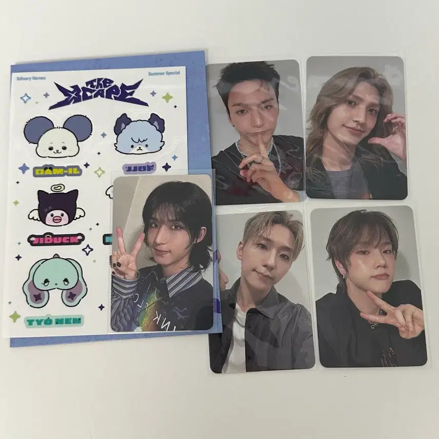 [BUNJANG] Xdinary Heroes Summer Concert Mid-Con Entry Photocard Bundle Set / 일괄) 엑스디너리 히어로즈 엑디즈 썸머콘 중콘 입장포카