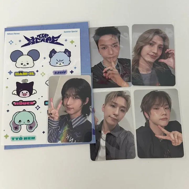 [BUNJANG] Xdinary Heroes Summer Concert Mid-Con Entry Photocard Bundle Set / 일괄) 엑스디너리 히어로즈 엑디즈 썸머콘 중콘 입장포카