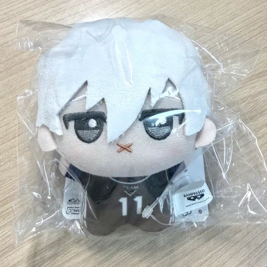 [BUNJANG] Blue Lock Seishiro Nagi Chibi Plush / 블루록 나기 세이시로 x입 미피입 치비누이 치비구루미