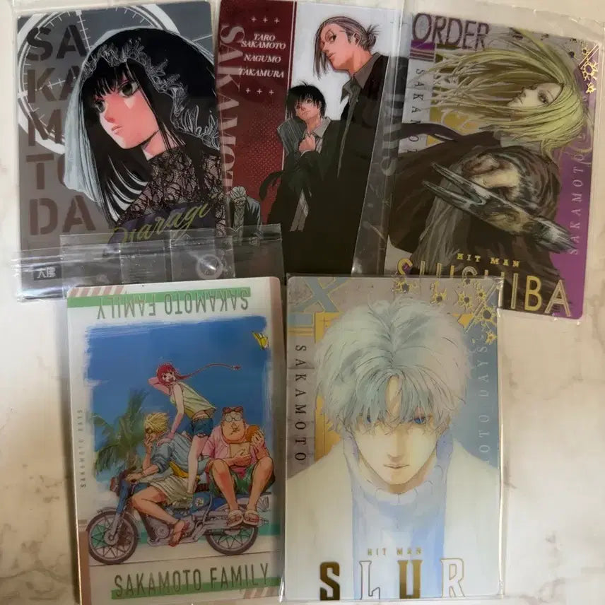 [BUNJANG] Sakamoto Days Card Wafer Bundle Set / 사카모토 데이즈 포토카드 웨하스 일괄