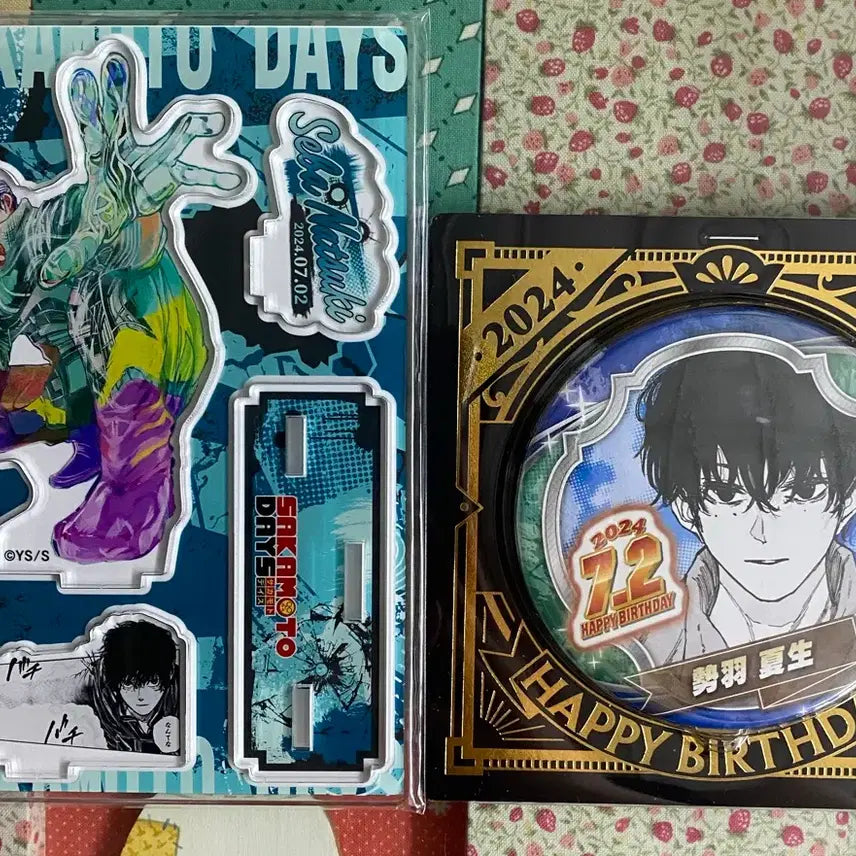 [BUNJANG] Sebah Natsuki Unsealed Diorama + Birthday Badge Bundle Set / 미개봉) 세바 나츠키 디오라마 + 생일뱃지 일괄