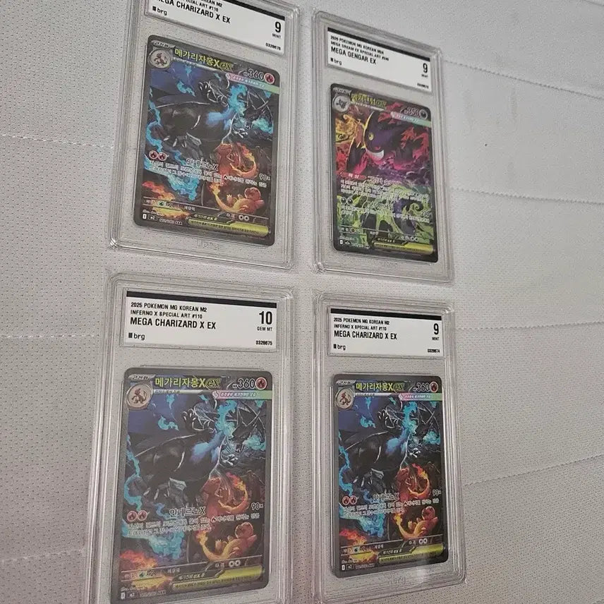 [BUNJANG] Pokemon Card Mega Charizard BRG 10, Mega Gengar BRG 9 / 포켓몬카드 메가리자몽 brg10,9 메가팬텀 brg9 팝니다