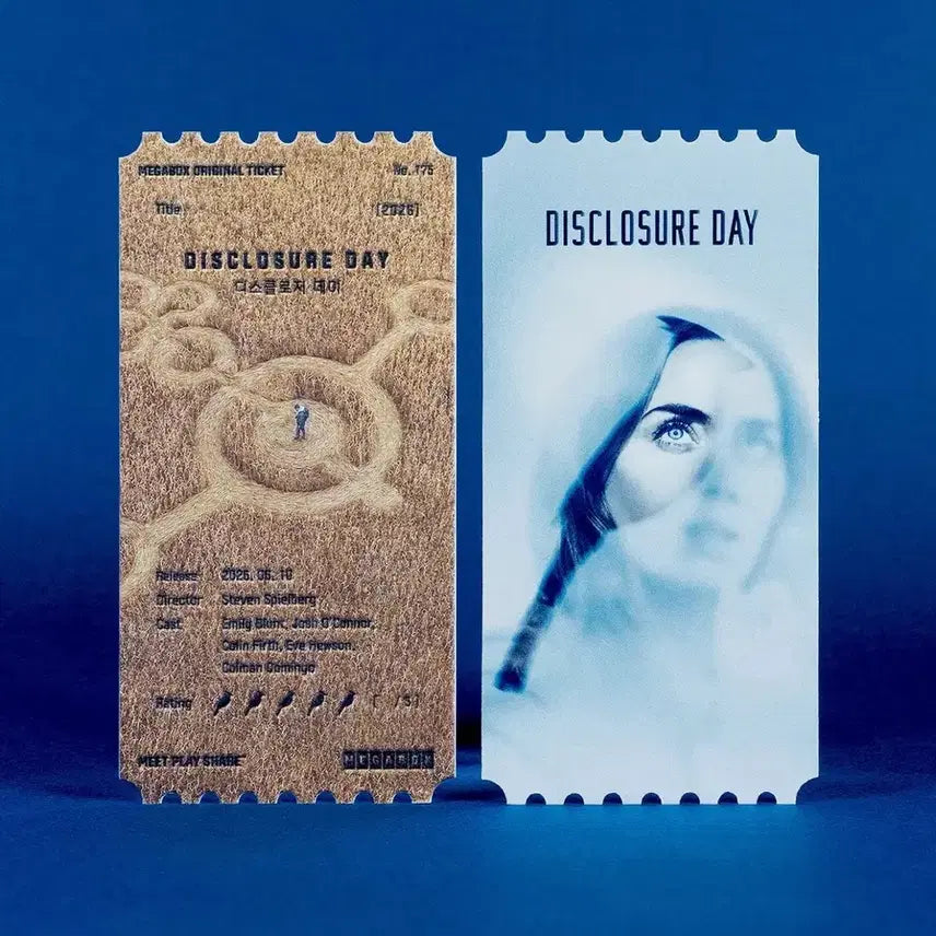 [BUNJANG] Disclosure Day Megabox Original Ticket / 디스클로저데이 메가박스 오리지널티켓 오티