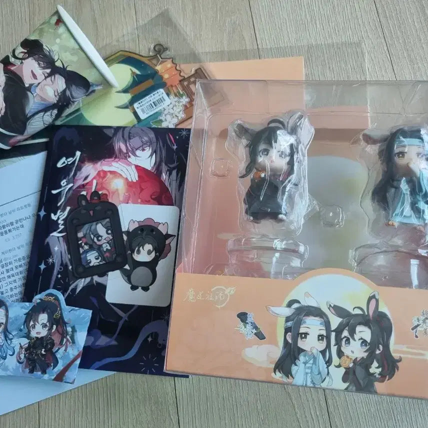 [BUNJANG] The Grandmaster of Demonic Cultivation Q Version Mid-Autumn Festival Mooncake Rabbit Figure / 마도조사 공식/비공식 굿즈, 회지 일괄