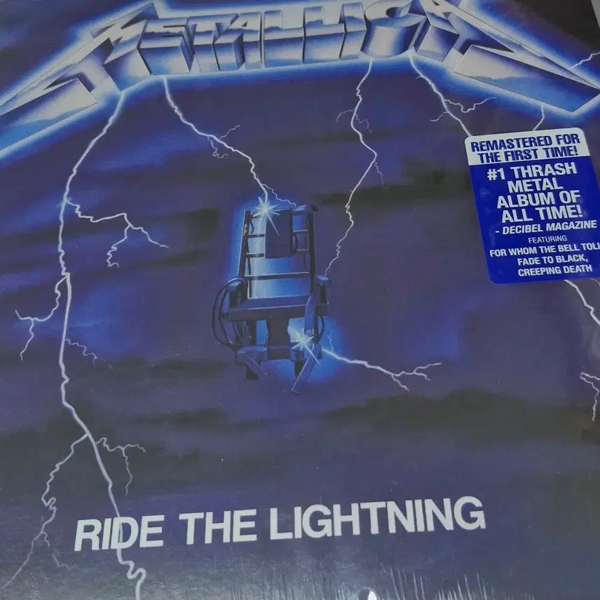 [BUNJANG] Metallica Ride the Lightning LP / 메탈리카 Ride the Lightning LP