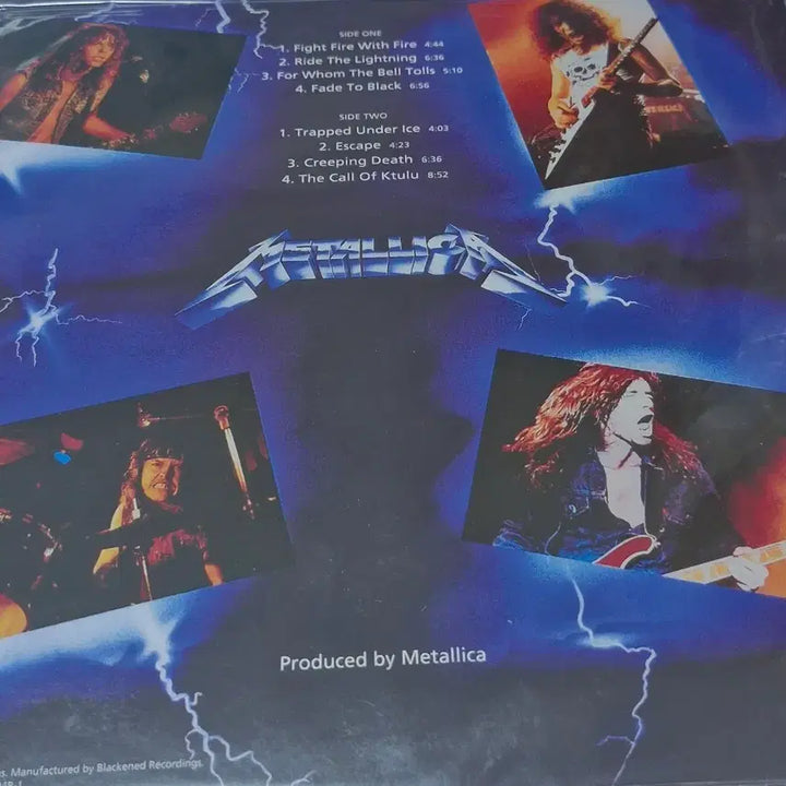 [BUNJANG] Metallica Ride the Lightning LP / 메탈리카 Ride the Lightning LP