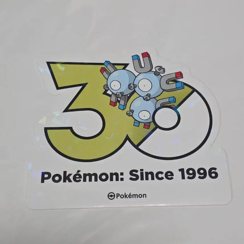 [BUNJANG] Pokemon 30th Anniversary Sticker - Rare Coil / 포켓몬 30주년 스티커 레어코일