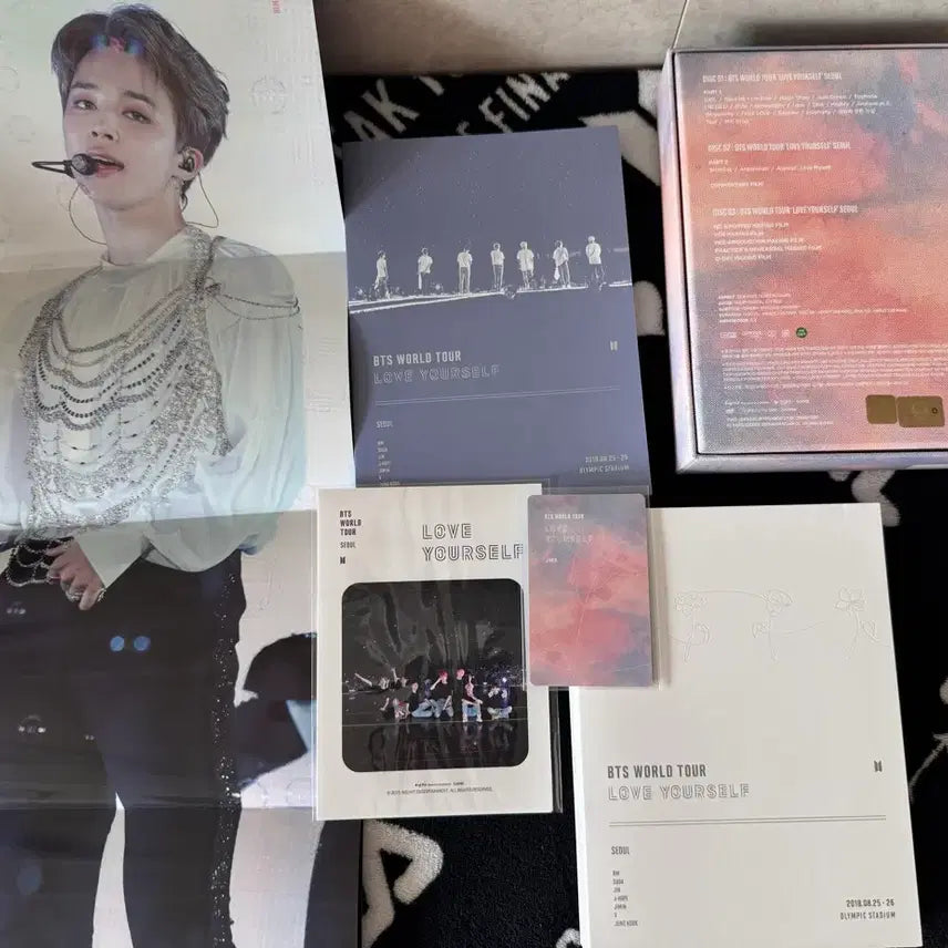 [BUNJANG] BTS LOVE YOURSELF Seoul DVD Jimin Photocard Full Set / 방탄소년단 서울dvd (지민 포카) 풀셋