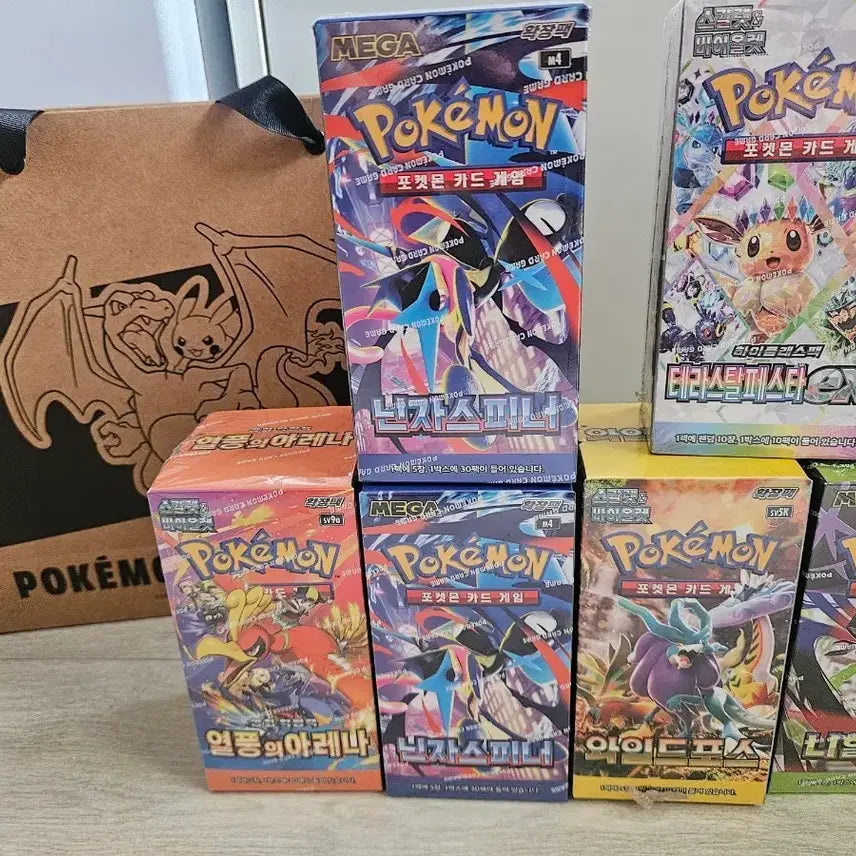 [BUNJANG] Pokemon Card Booster Box Bundle / 포켓몬카드 박스판매 ) 슈링크O