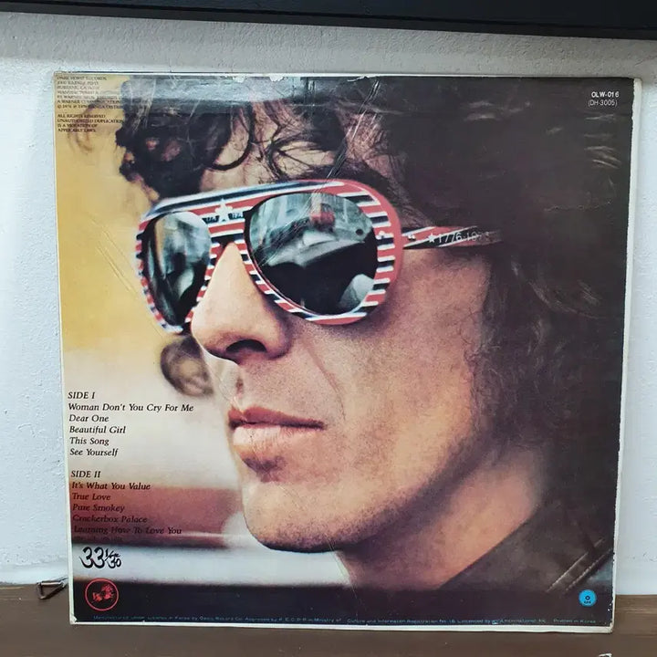 [BUNJANG] George Harrison Thirty Three &amp; 1/3 LP 1978 / 조지 해리슨 앨범 Thirty Three &amp; 1/3 LP 1978