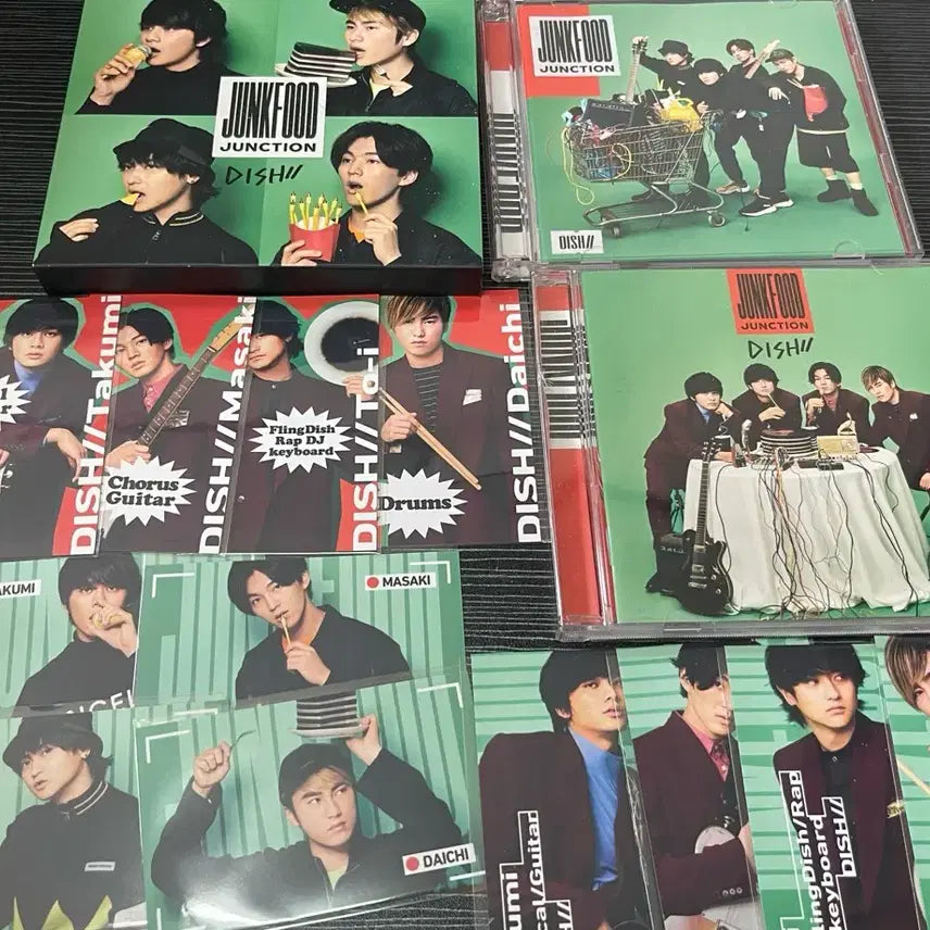 [BUNJANG] DISH JUNKFOOD JUNCTION CD Album Photocard / DISH// JUNKFOOD JUNCTION CD 앨범 포토카드 포함