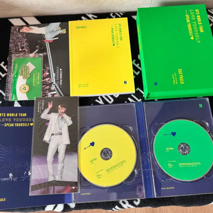 [BUNJANG] BTS LOVE YOURSELF: SPEAK YOURSELF Sao Paulo DVD Full Set / 방탄소년단 상파울루dvd 풀셋
