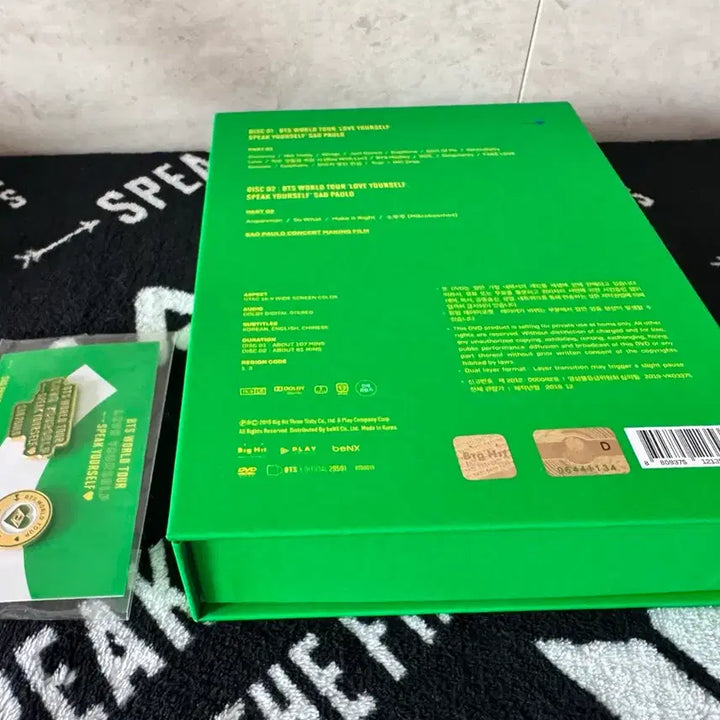 [BUNJANG] BTS LOVE YOURSELF: SPEAK YOURSELF Sao Paulo DVD Full Set / 방탄소년단 상파울루dvd 풀셋
