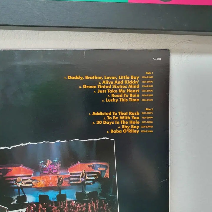 [BUNJANG] MR.BIG LIVE LP / 미스터빅 MR.BIG LIVE LP