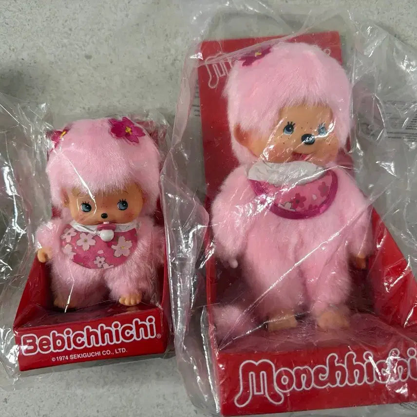[BUNJANG] Monchhichi Sakura Full Set / 몬치치 사쿠라 세트 팝니다