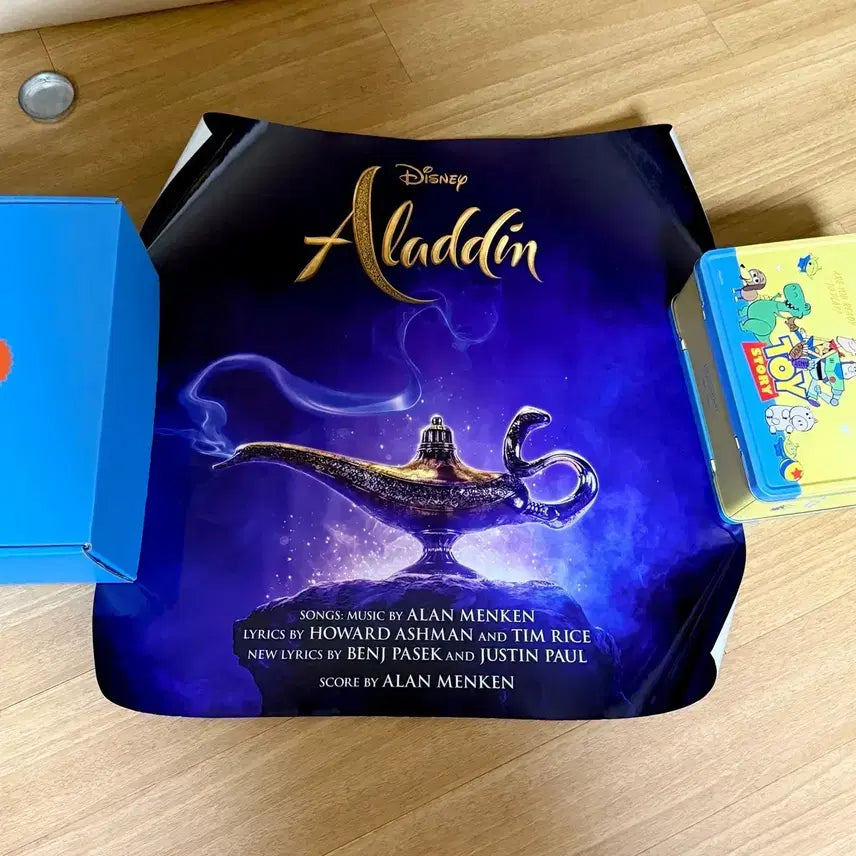 [BUNJANG] Aladdin 4DX Re-release Hologram Special Poster / 알라딘 4DX A3포스터 재개봉 홀로그램 특전 씨네Q 디즈니영화