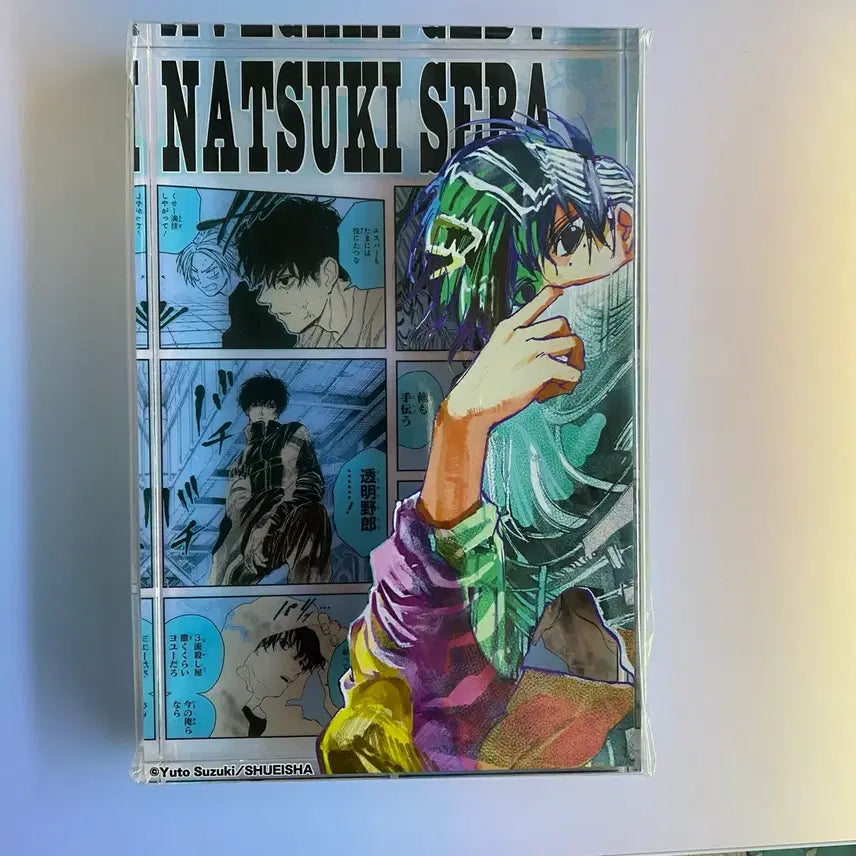 [BUNJANG] Seba Natsuki Birthday Acrylic Block (Sealed) / 미개봉) 세바 나츠키 생일 아크릴 블럭