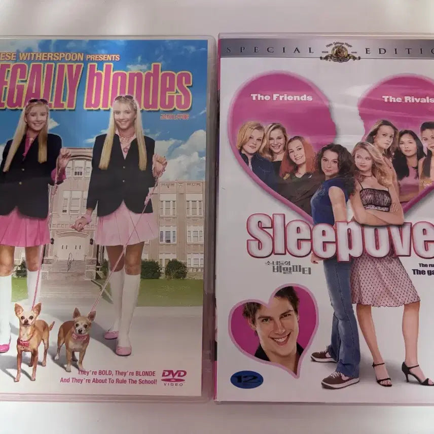 [BUNJANG] Legally Blonde &amp; The Sweetest Thing DVD Bundle / 하이틴 영화 (금발은 너무해, 소녀들의 비밀파티)