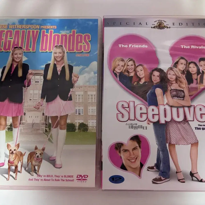 [BUNJANG] Legally Blonde &amp; The Sweetest Thing DVD Bundle / 하이틴 영화 (금발은 너무해, 소녀들의 비밀파티)