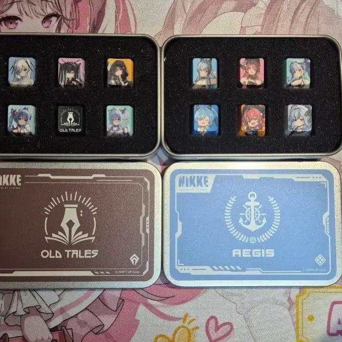 [BUNJANG] Old Tales Aegis Keycaps Bundle Set / 니케 올드테일즈,이지스 키캡 일괄