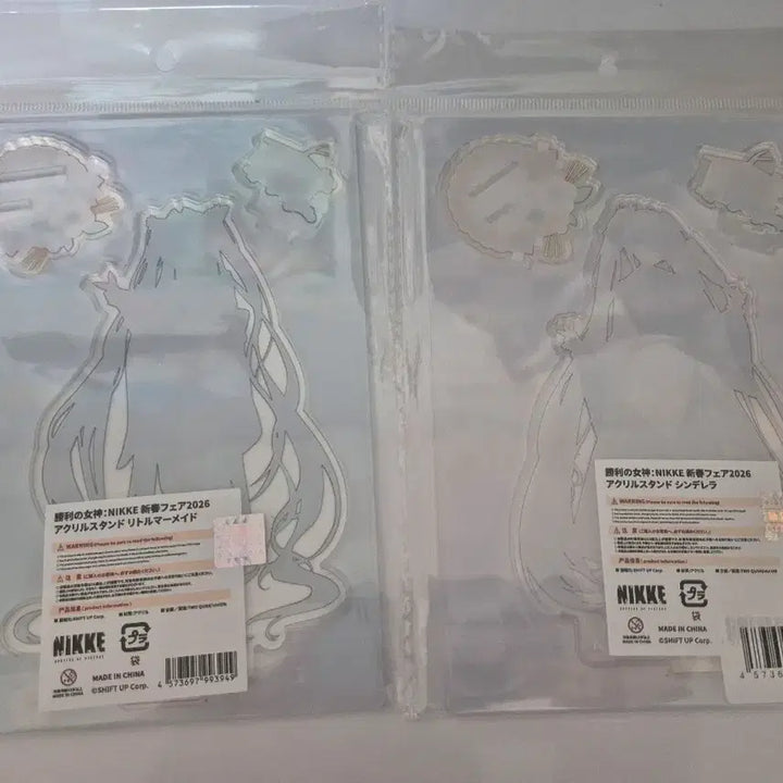 [SOLD OUT] 신년 니케 신데렐라, 세이렌 아크릴 스탠드 일괄 미개봉