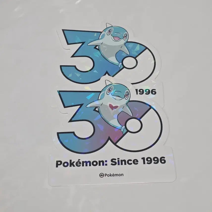 [BUNJANG] Pokemon 30th Anniversary Sticker - Mandolphin / 포켓몬 30주년 스티커 맨돌핀 돌핀맨 나이브폼