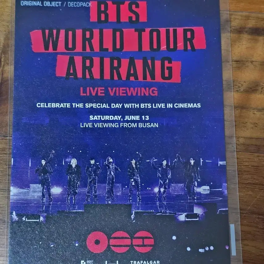 [BUNJANG] BTS Busan Concert Live Viewing Special Edition Postcard / BTS 방탄 아리랑 부산콘  라이브뷰잉 특전  엽서