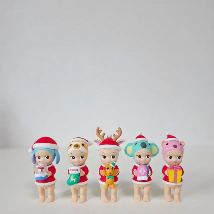 [BUNJANG] Sonny Angel 2020 Christmas Limited Edition 5 Figure Set / 단순개봉>상태굿>소니엔젤 2020 크리스마스 선물 5종
