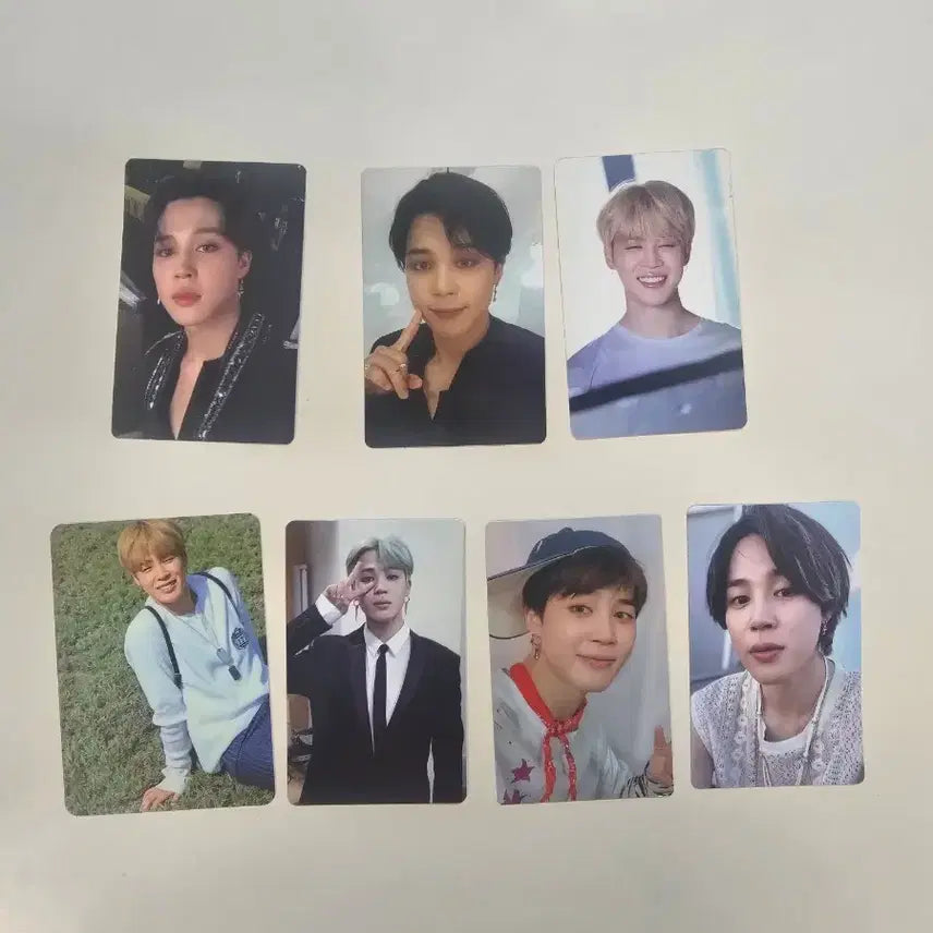 [SOLD OUT] 방탄소년단 bts 지민 포토카드 7종 일괄양도