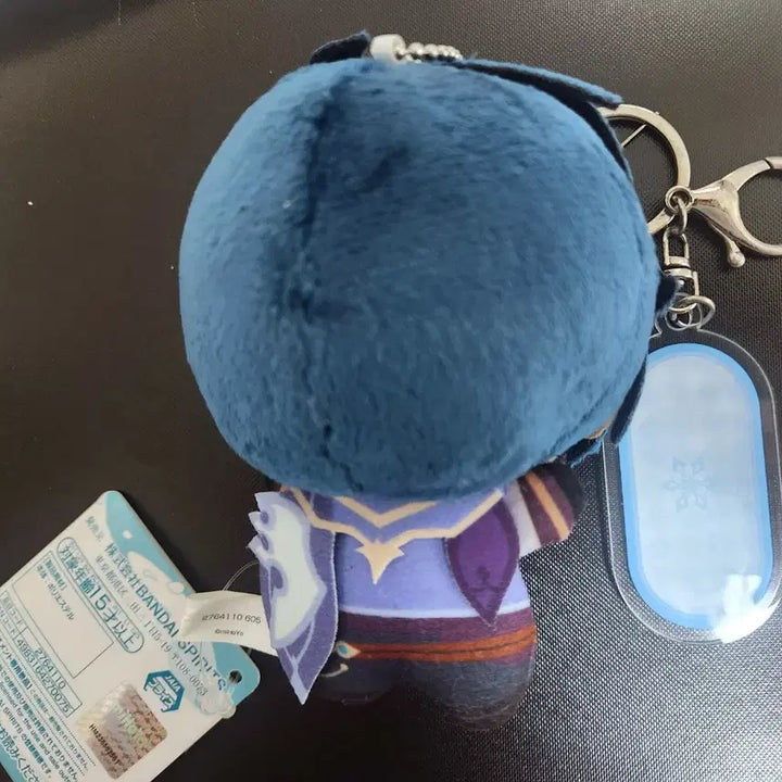 [BUNJANG] Genshin Impact Kaeya Chibi Plush + Genshin Cafe Acrylic Keyring Bundle Set / 원신 케이아 치비구루미 누이 + 원신 카페 아크릴 키링 일괄