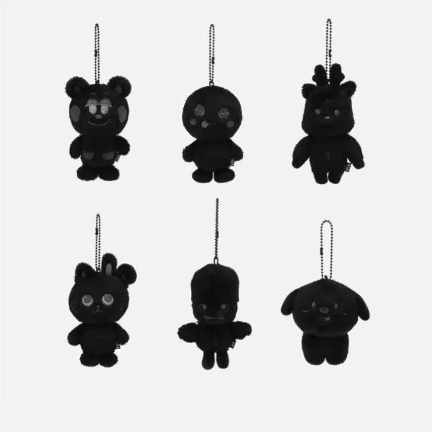 [BUNJANG] RIIZE Black RIIZIES Keyring Ddolbyeong / 라이즈 블랙 리라즈 키링 똘병 판매