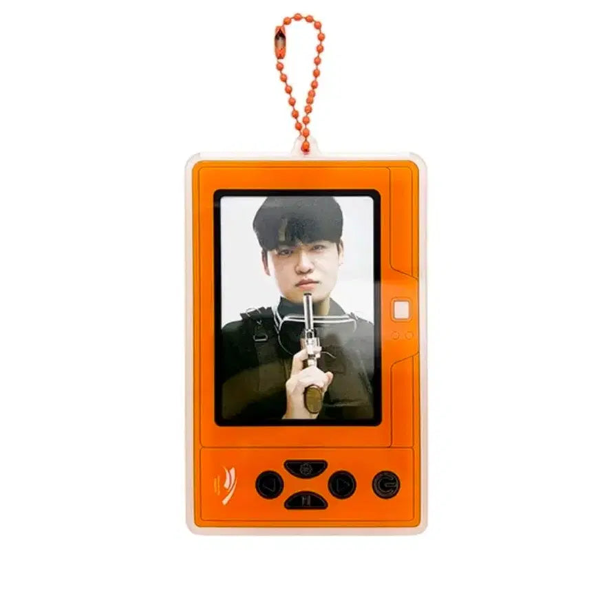 [BUNJANG] Hanwha Life Mini Camera Photocard Holder Keychain / 한화생명 미니카메라 포토카드 포카 홀더 키체인 키링