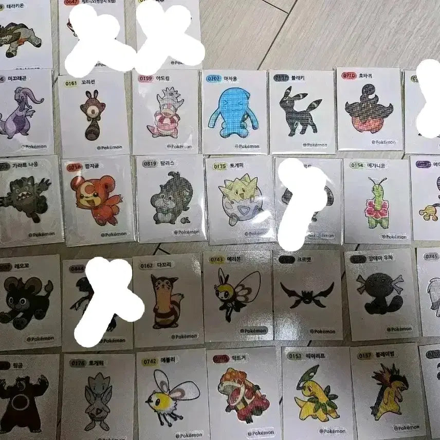 [BUNJANG] Pokemon Sticker Set - Season 3 / 포켓몬 띠부씰 시즌3 판매 및 교환