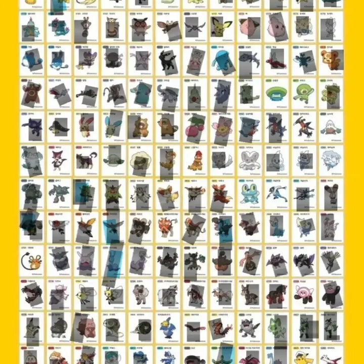 [BUNJANG] Pokemon Sticker Set - Season 3 / 포켓몬 띠부씰 시즌3 판매 및 교환
