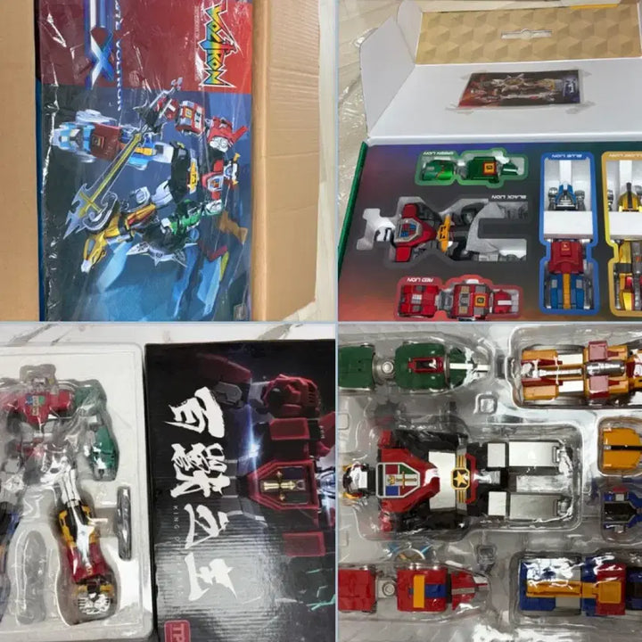 [BUNJANG] Voltron 3-Body Set: Toynami Ultimate EX, Muscle Bear MC, Titan / 볼트론 3대 - 토이나미 얼리밋 EX / 머슬베어 MC / 타이탄