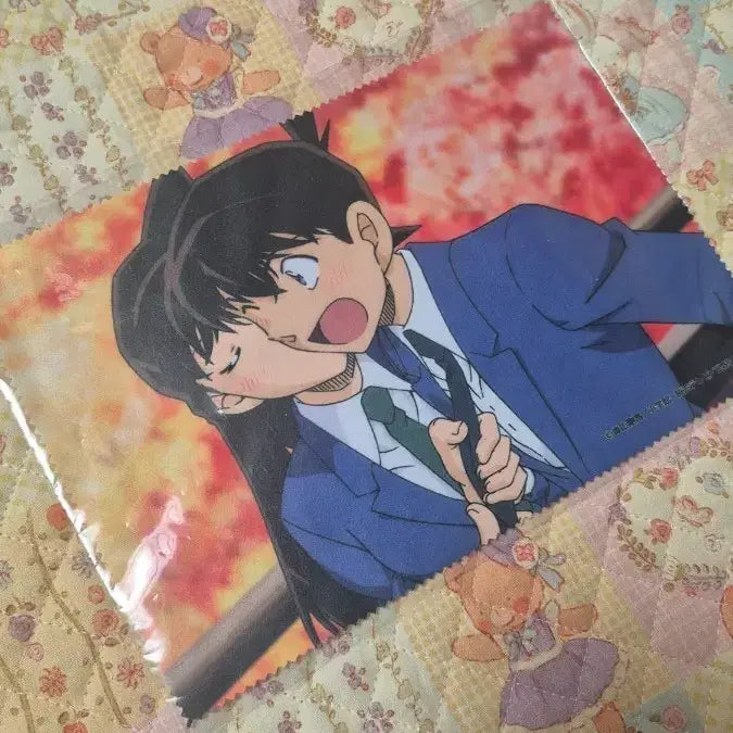 [BUNJANG] Detective Conan Shinichi &amp; Ran "Silk Microfiber Lens Cleaner" / 명탐정 코난 도일 미란 안경닦이