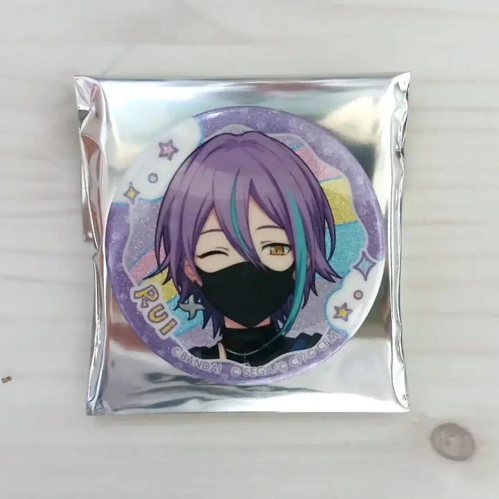 [BUNJANG] Kamishiro Rui Glitter Can Badge / 프세카 프로세카 카미시로 루이 다마고치 글리터 캔뱃지 글캔