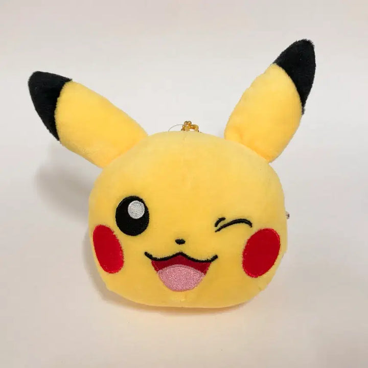 [BUNJANG] Pikachu Face Pouch Keychain / 포켓몬 피카츄 얼굴 파우치 키링