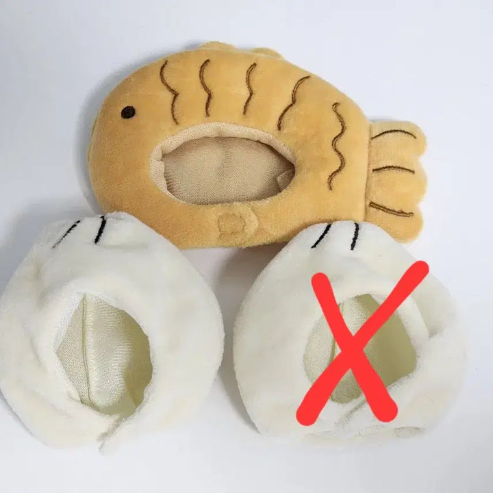 [BUNJANG] 10cm Doll Clothes - Steamed Bun Hat, Crucian Carp Hat / 10cm 인형옷 만두 찐빵모자 붕어빵 양도