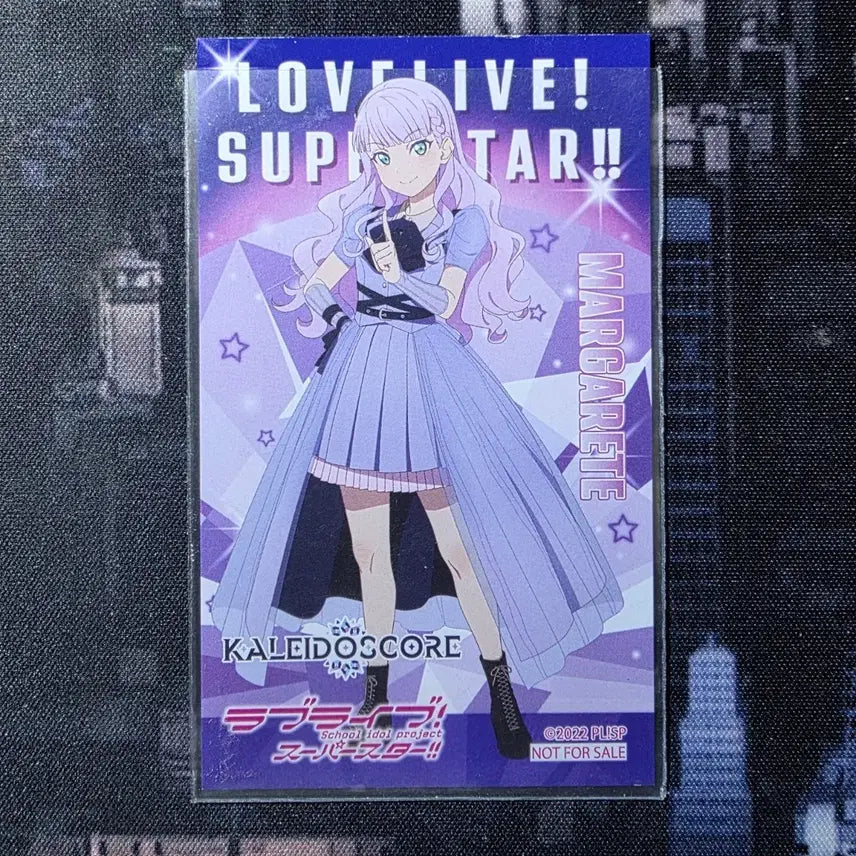 [BUNJANG] Love Live! Superstar!! 4th Live Kitchen Car Vin Margaret Photocard / 러브라이브 슈퍼스타 4th 라이브 키친카 빈 마르가레테 포토카드