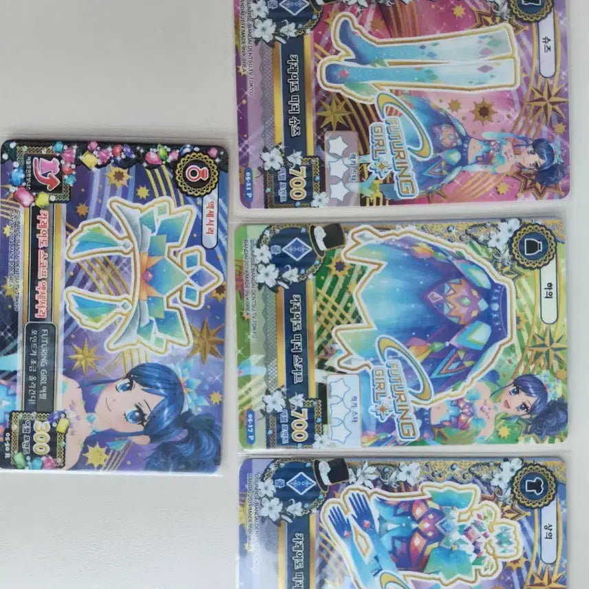 [BUNJANG] Aikatsu Aoi Ichigo Kaleido Mirror Full Set / 아이카츠 아오이 아이엠스타 마린 카레이도 미러 한판 코디