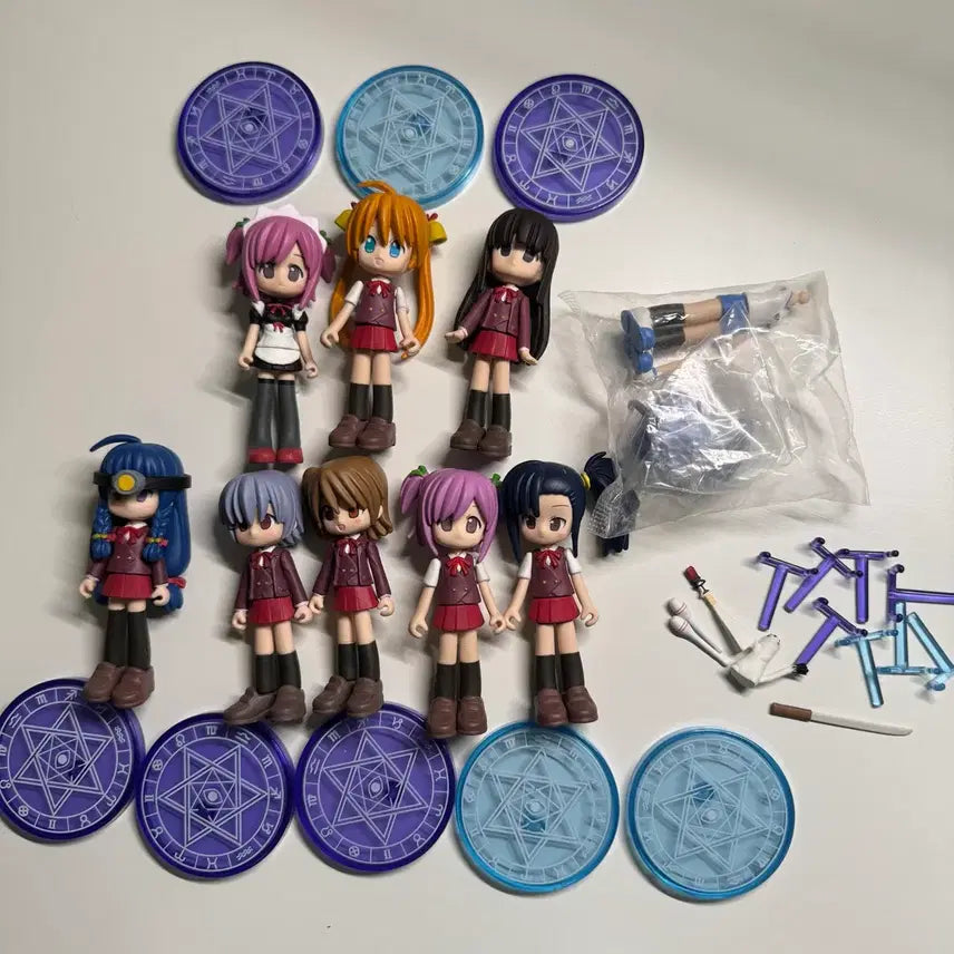 [BUNJANG] Negima!? Magical Teacher Negi Springfield Classic Figures Bundle Set / 피규메이트 마법선생 네기마!! 고전 피규어 일괄