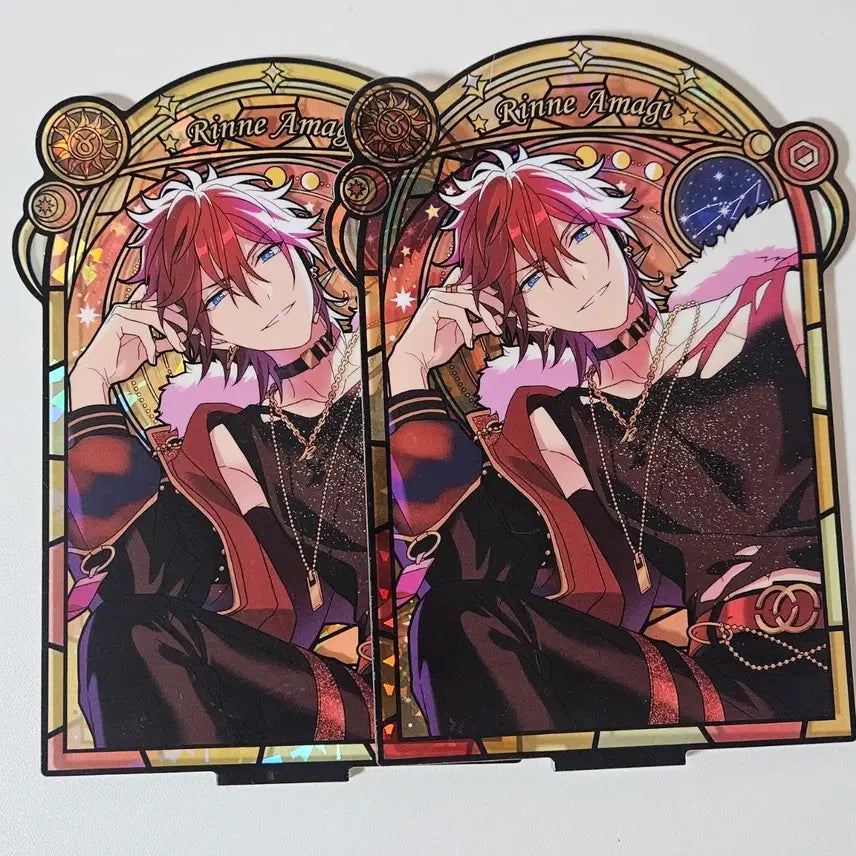 [BUNJANG] Ensemble Stars Ritsu Sakamoto 3rd Version Stained Glass Acrylic Stand / 앙스타 린네 스글 3탄 스테인드 글라스 아크릴