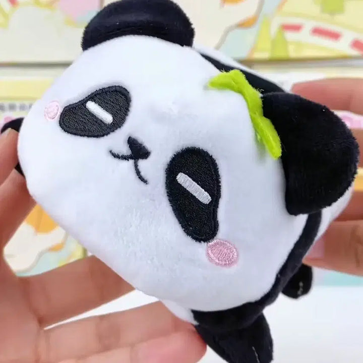 [BUNJANG] Pop Mart GONG Wandering Round 2 Plush Toy Card 2 Panda / 팝마트 GONG wandering round2 플러시 토이카2 판다