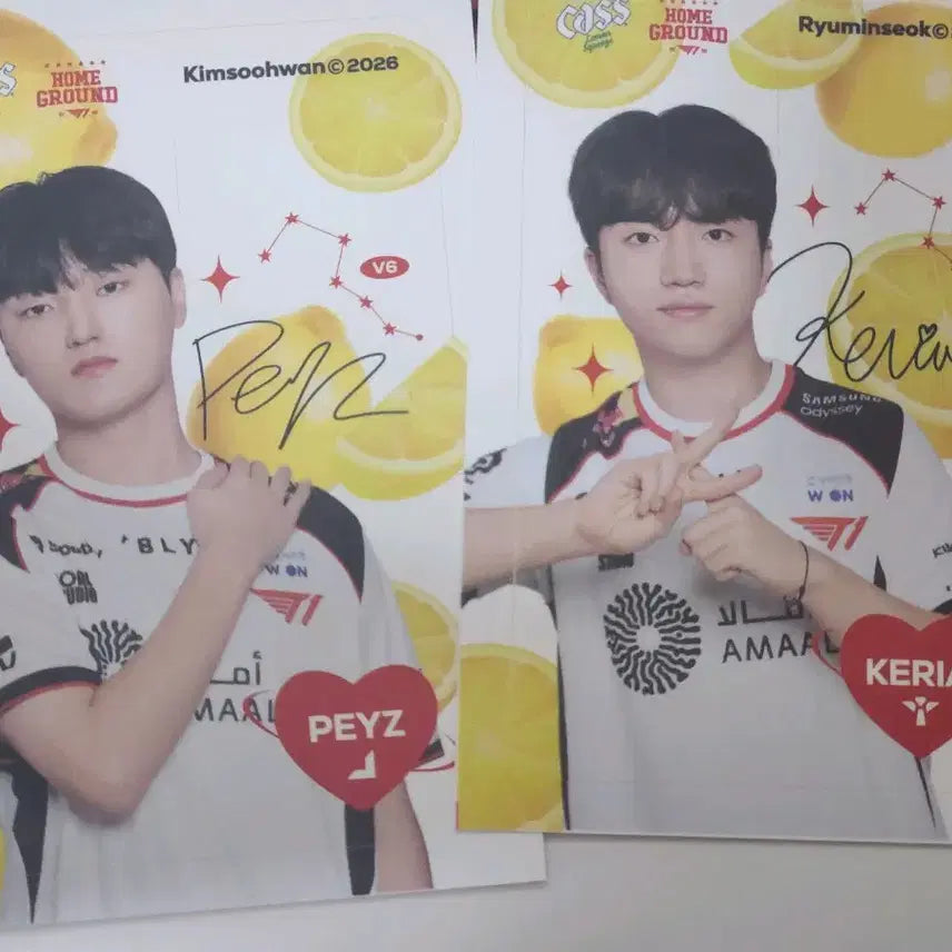 [BUNJANG] T1 Lucky Draw Photocard Bundle Set / LCK T1 티원 우리은행 / 카스 콜라보 포토카드팝니다.