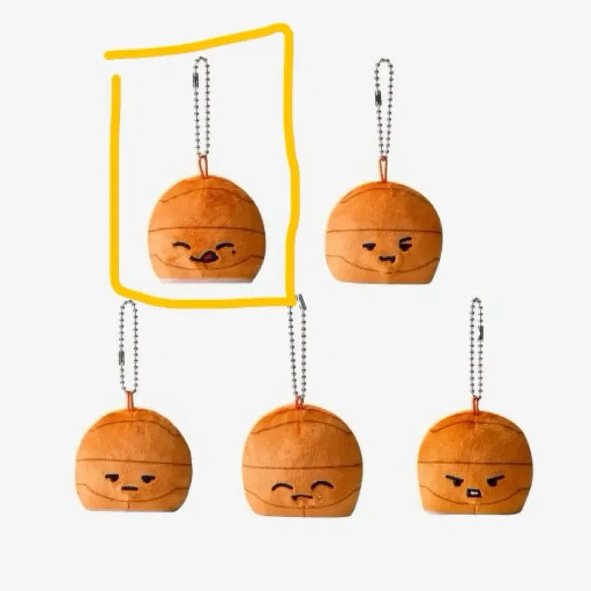 [BUNJANG] Garbage Time Lee Sang-ho Reversible Basketball Ball Keychain / 가비지타임 갑타 기상호 반전 농구공 키링