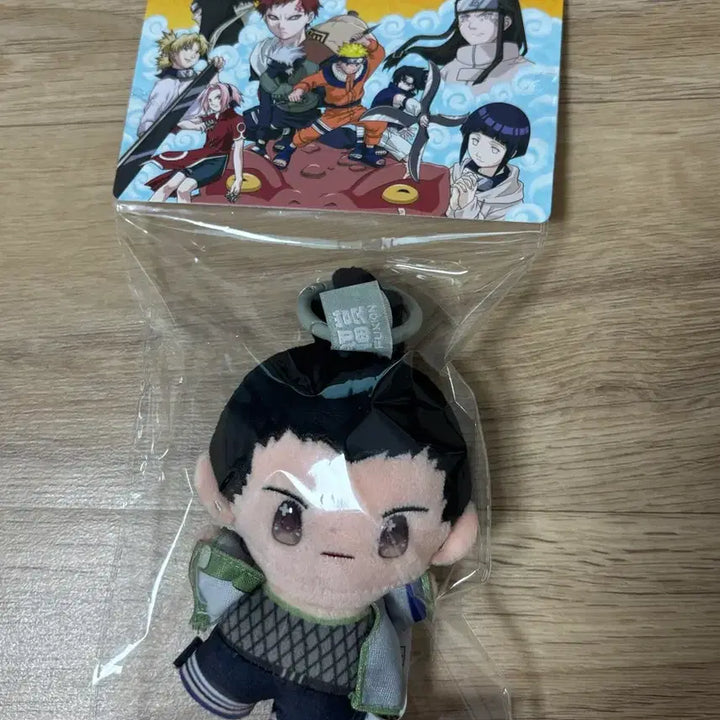 [BUNJANG] Pop Mart Naruto Shikamaru Plush Keychain / 나루토 팝마트 쿠지 시카마루